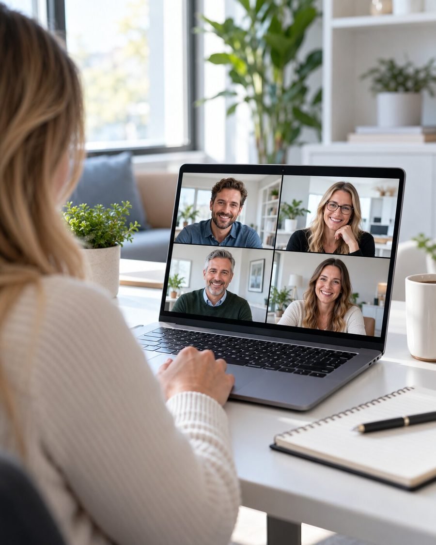 Video call with the dedicated team