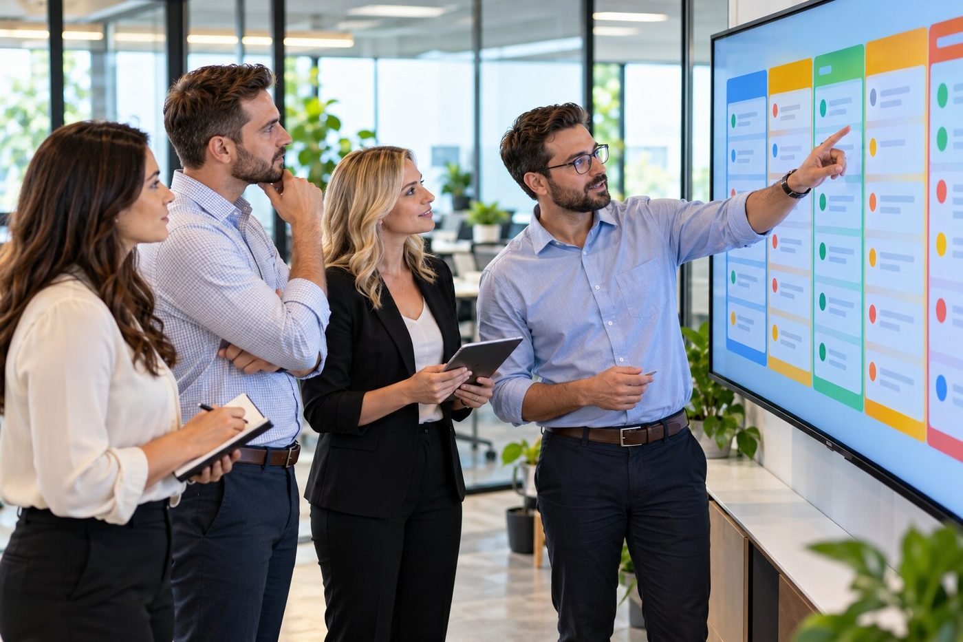 Every open order on one board