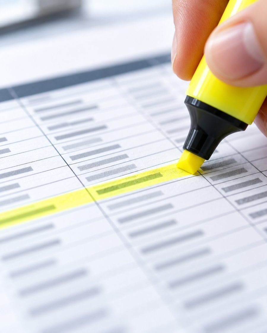Delinquencies flagged for the examiner