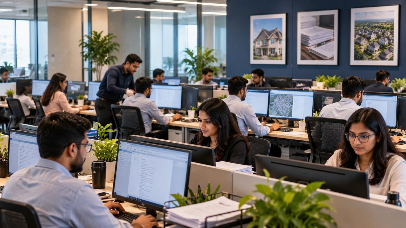 Title processing team in a delivery center
